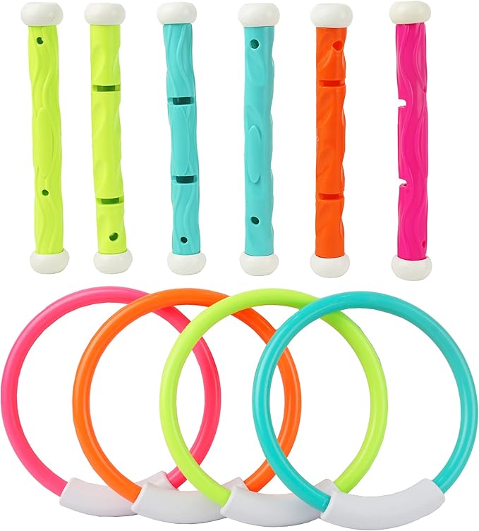 BELLOCHIDDO Pool Diving Toys, Underwater Swimming Pool Toys
