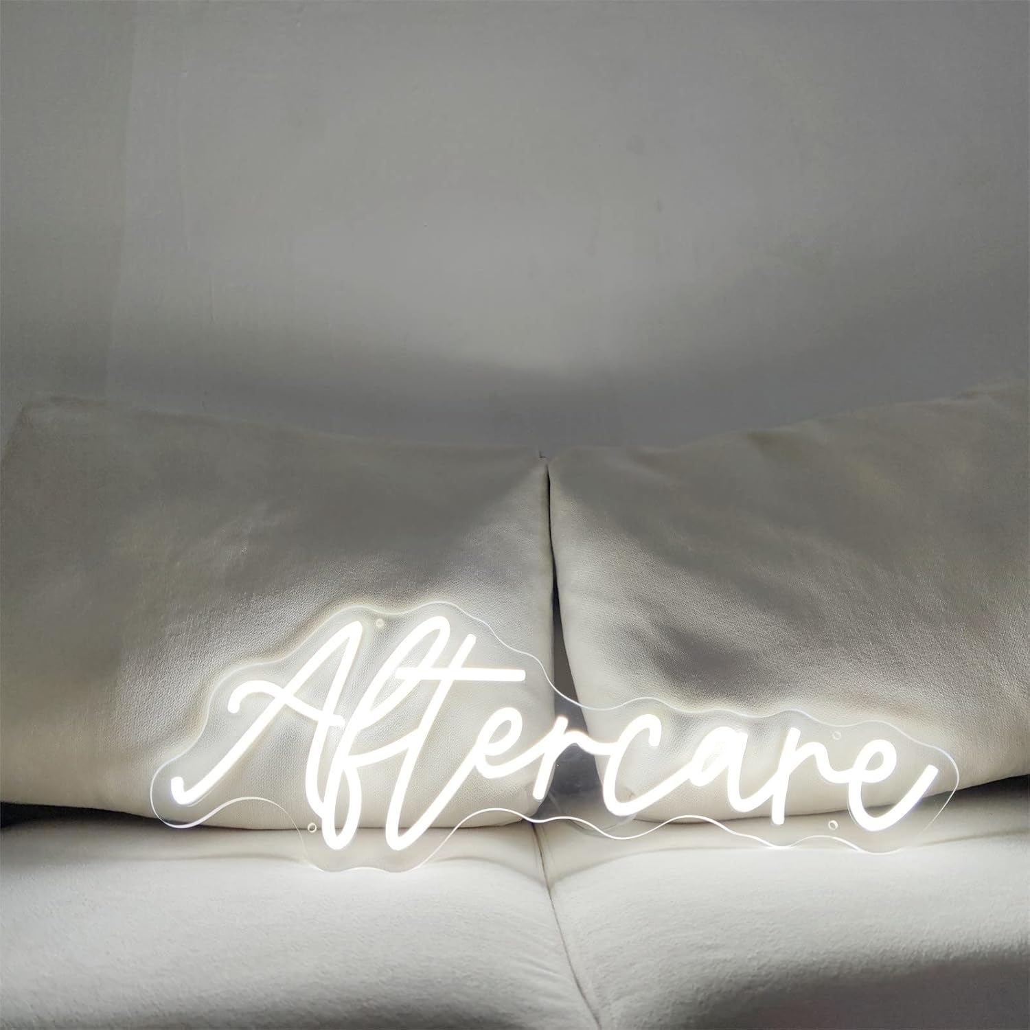 Aftercare Custom Neon Sign for Wall Decor Personalized LED Neon Light Signs Room Bedroom Wall Decor Hang the Medical Signs of The Ward Hospital School Infirmary Sign Neon Light Signs, 20*7.4 inches