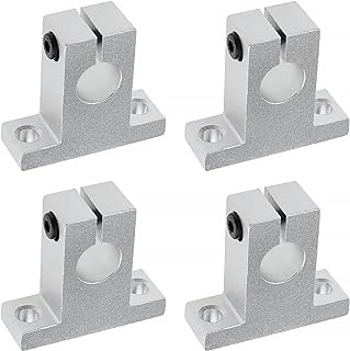 4pcs SK16 Linear Shaft Support Bracket Mount 16mm CNC Linear Motion Ball Slide Units Rail Support Guide Shaft Bearing for 3D Printer Multi-axis Machine