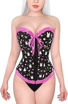 fig London♡ Carol bustier Perfect Poppies Lace Bustier with Garter - Savage