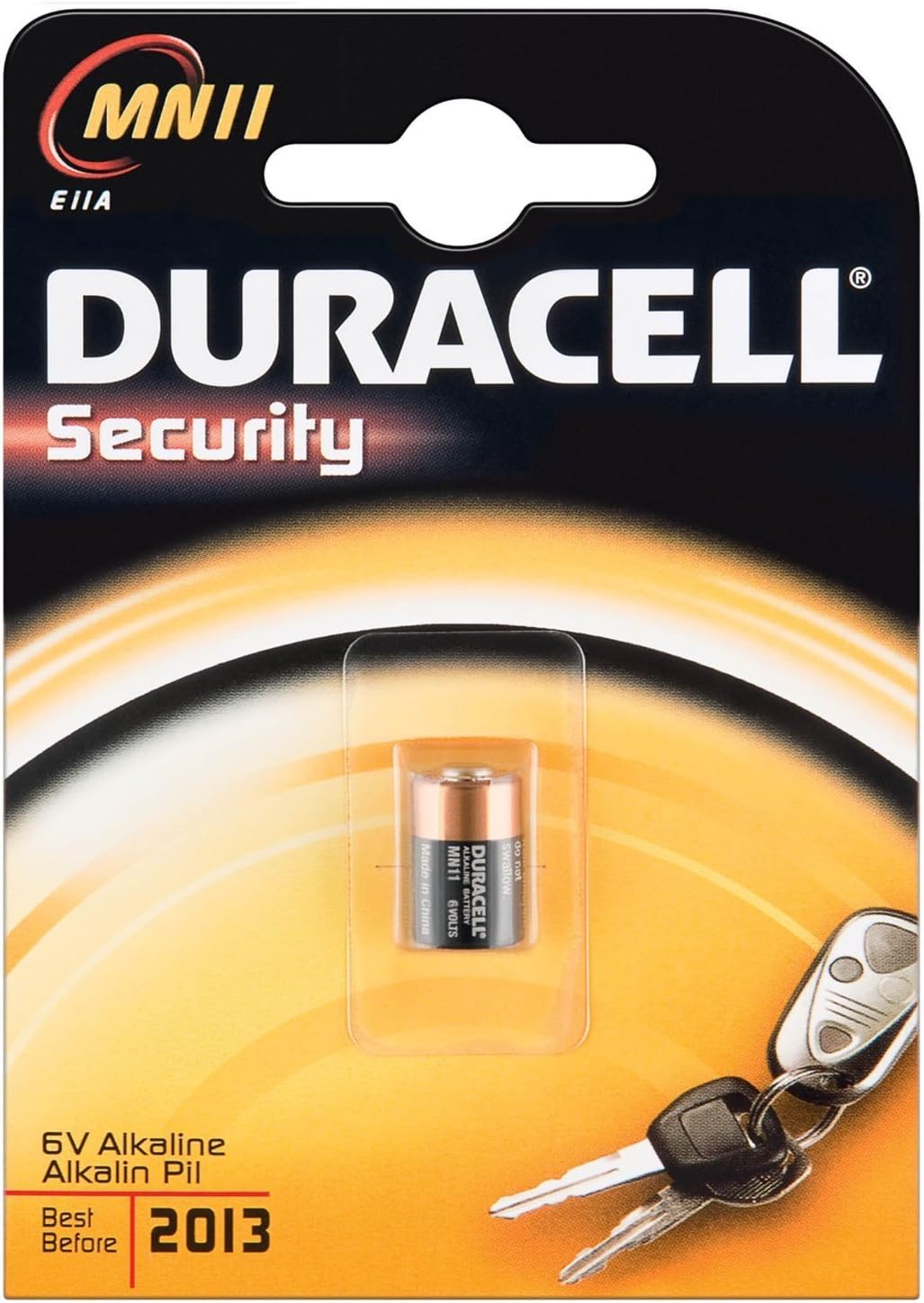 Duracell Alkaline MN11, 1 Battery in a Pack