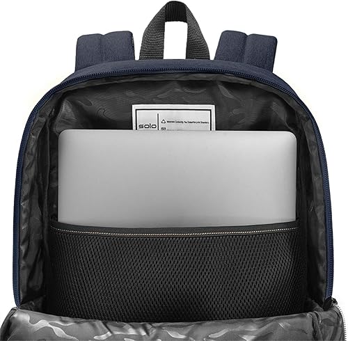 Miniatura 6 de Solo New York Mochila lavable a máquina ReFresh, Azul, Mochila lavable a máquina Refresh