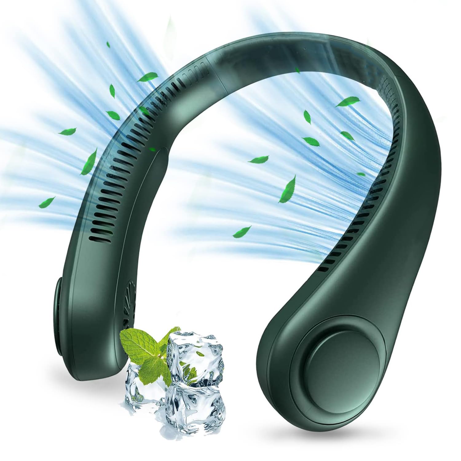 Hands Free Portable Neck Fan Rechargeable Mini USB Personal Fan Battery Operated with 3 Level Air Flow (B0CCMS7WCL) Amazon Price History, Amazon Price Tracker