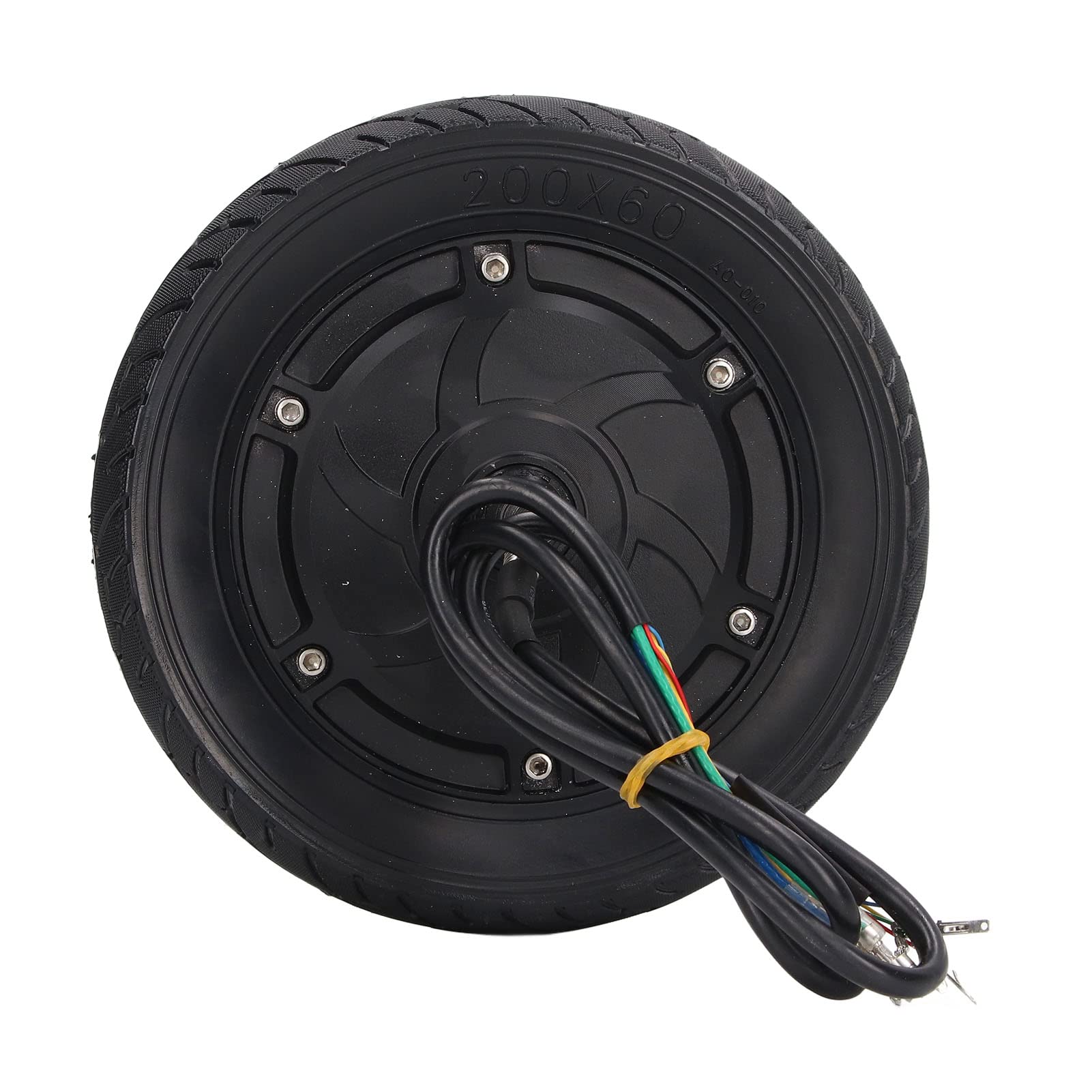 Tbest Motore del della ruota 8 pollici con freno a tamburo 36V-48V 500W a 1200W 1400 RPM Impermeabile Universale per bicicletta elettrica scooter