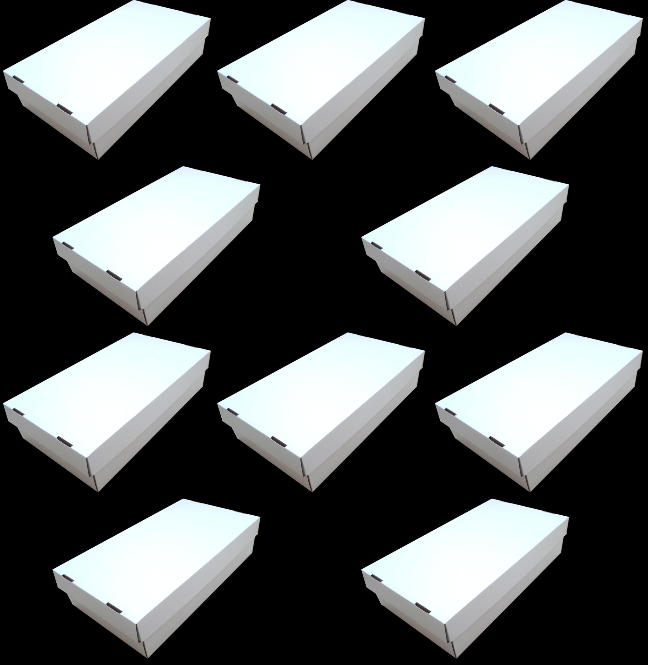 docsmagic.de 10x 3-Row Trading Card Storage Box - Holding 3700 Standard Size Cards — image 1
