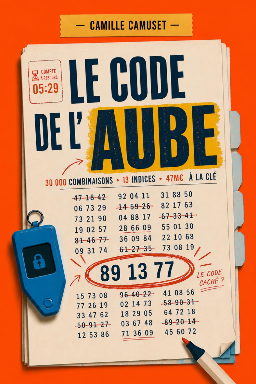 Le code de l'aube: Le grand puzzle d'enquête et de déduction — 30 000 combinaisons, 13 indices, une nuit pour trouver le code
