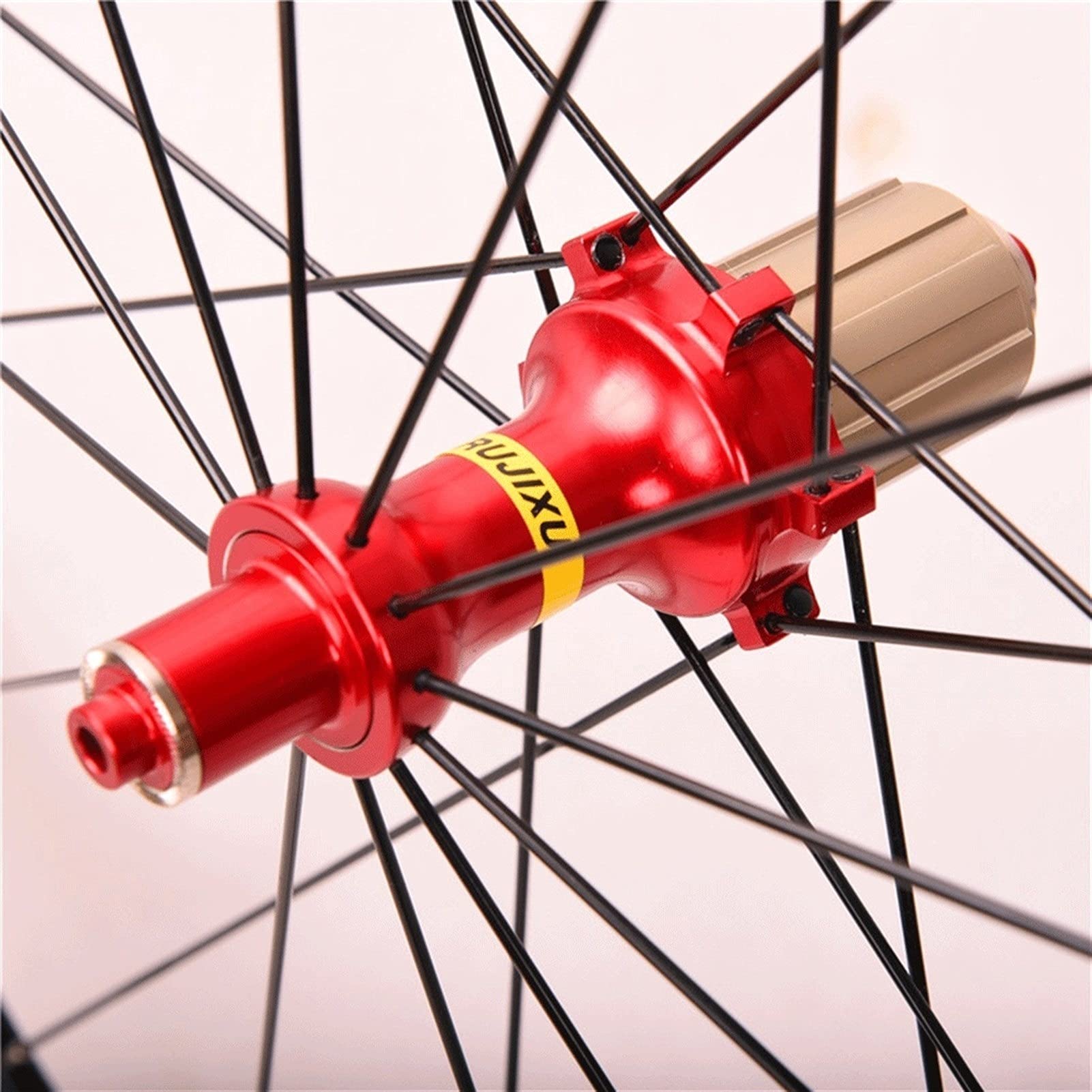 Set di Ruote per Bici da Strada 700c Ruota Anteriore Posteriore della Bicicletta 28 Pollici Cerchio in Lega A Doppia Parete 30mm Freno C/V 8-11 velocità Cassetta QR 1560g