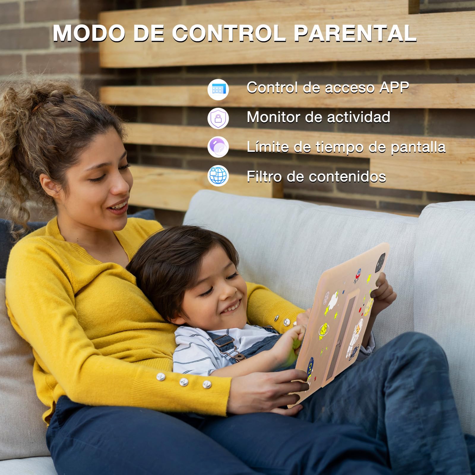 U10Kid Tablet Niños 10.1 Pulgadas Android 13, 9GB +128GB (TF 1TB), Certificado TÜV&DRM L1, WiFi 6, Bluetooth, Kids Juego Educativos, Cámara Dual, Control Parental, Kid-Proof Funda Tablet -Rosa