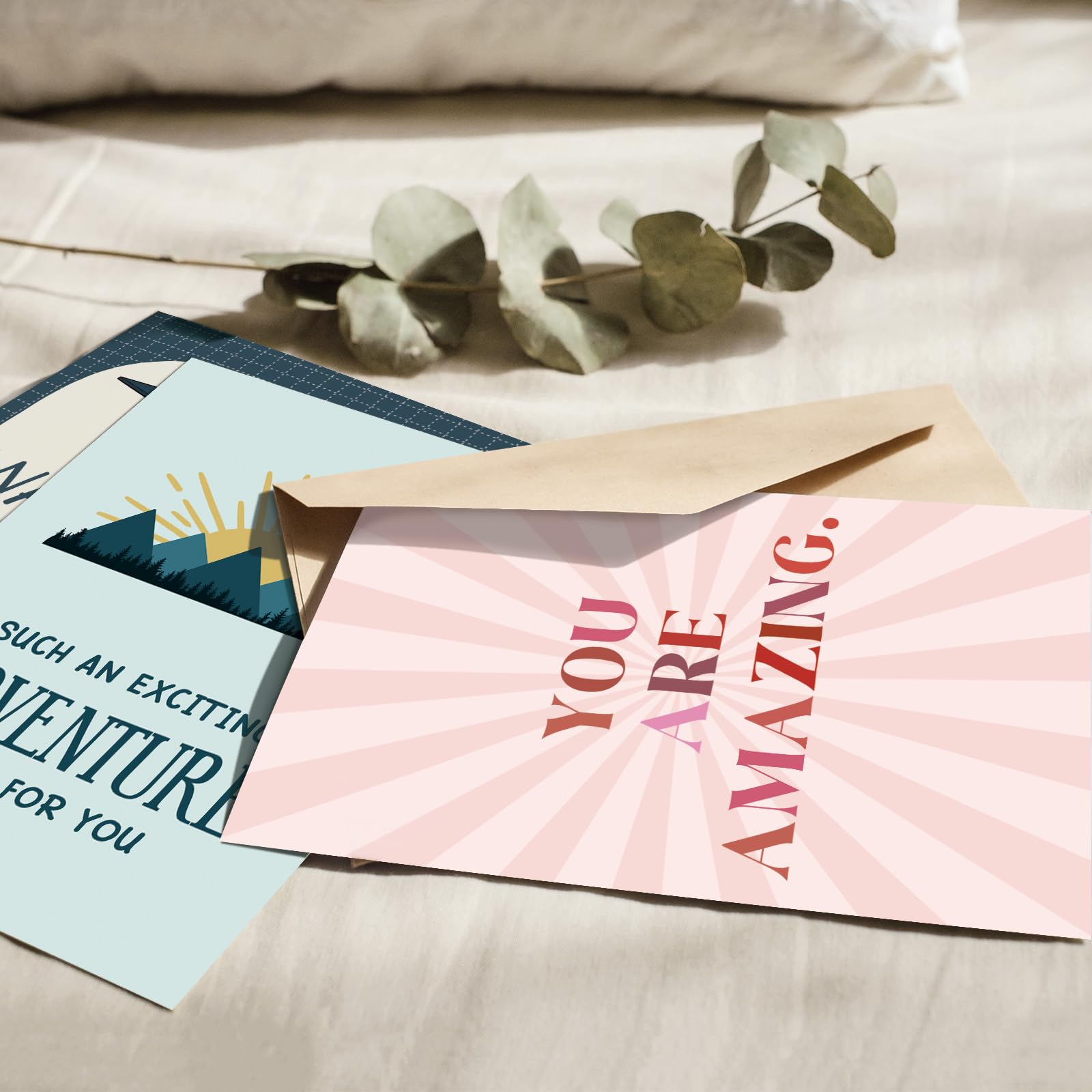 24 Inspirational Graduation Cards Pack, 4 x 6 IN Graduation Cards Bulk with Envelopes and Stickers, Congratulations Grad Card for College High School Middle School Preschool, Grad Party Gift : Office Products