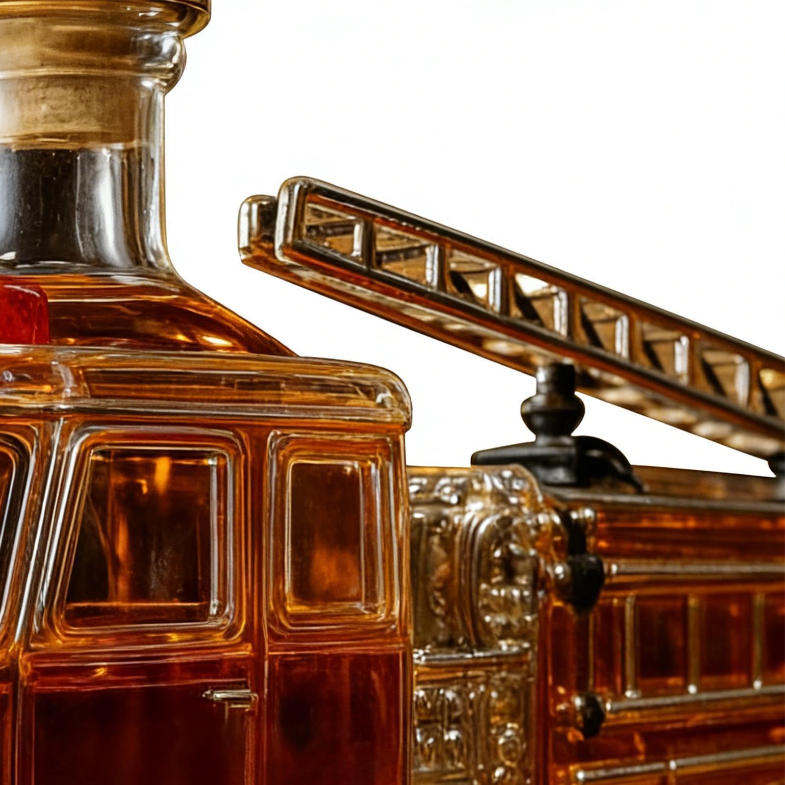 Butelka na wino, karafka barowa w kształcie wozu strażackiego 300 ml, karafka na wino, do baru, na wesele, przyjęcie, wakacje, do restauracji, szafki koktajlowej