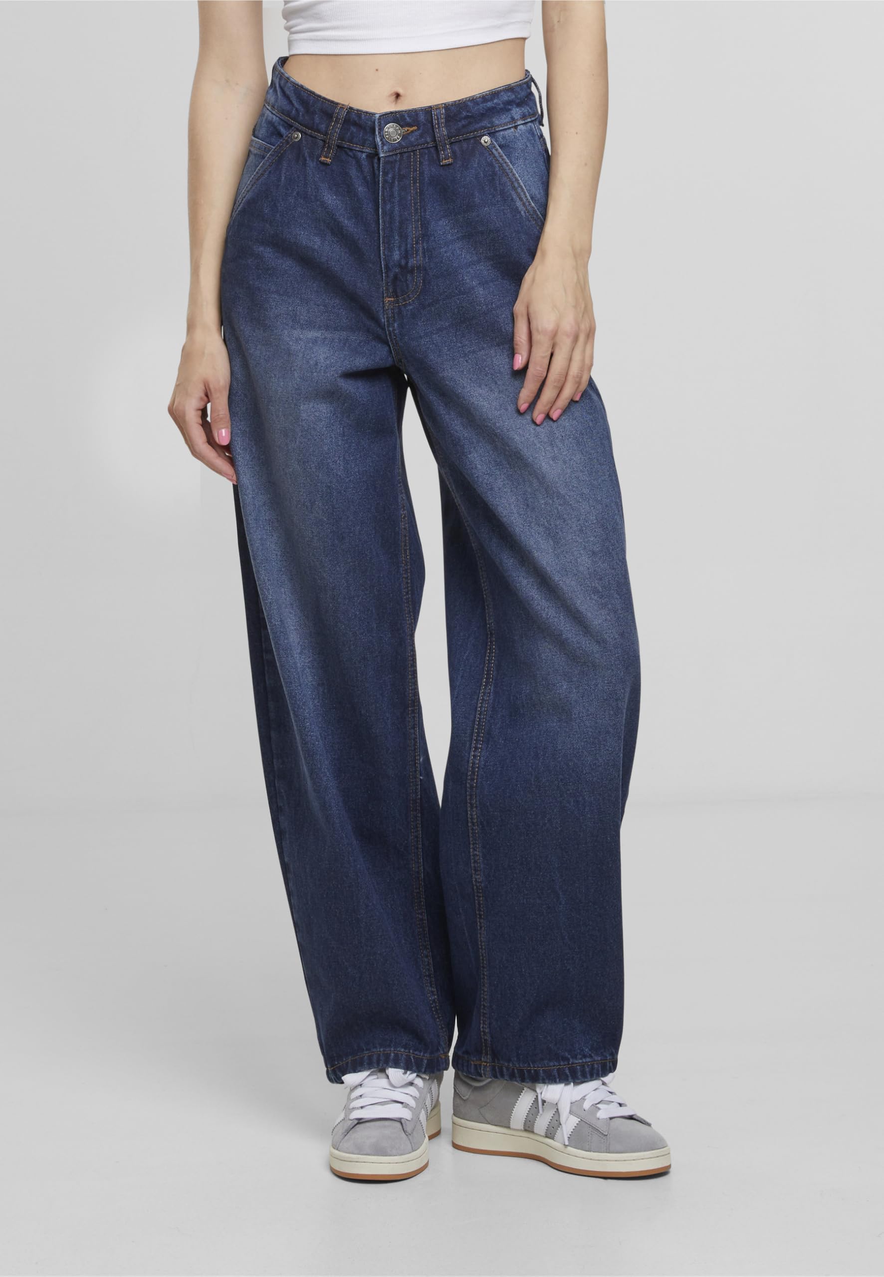 Urban Classics Ladies Tapered Baggy Jeans