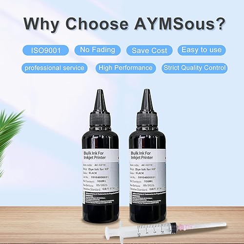 Miniatura 7 de Kit de recarga de tinta para HP 60 61 63 64 65 901 902 932 952 950 951 564 Cartucho de tinta recargable para HP Envy 4500 4520 5643 OfficeJet 6500a