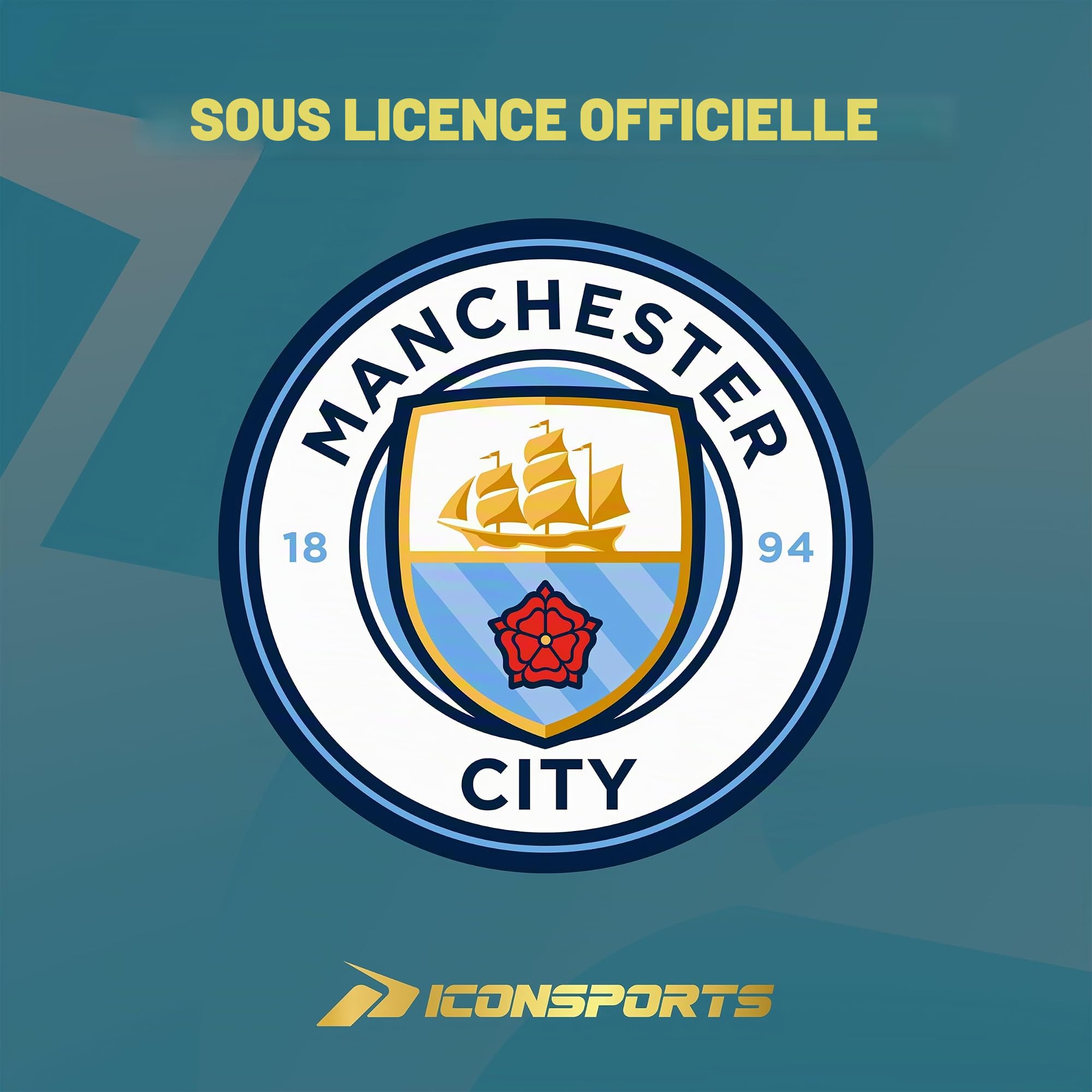 Icon Sports Manchester City F.c. Adult Pullover Hoodie Manchester City F.C. Sweat à Capuche pour Adulte Homme (Lot de 1)