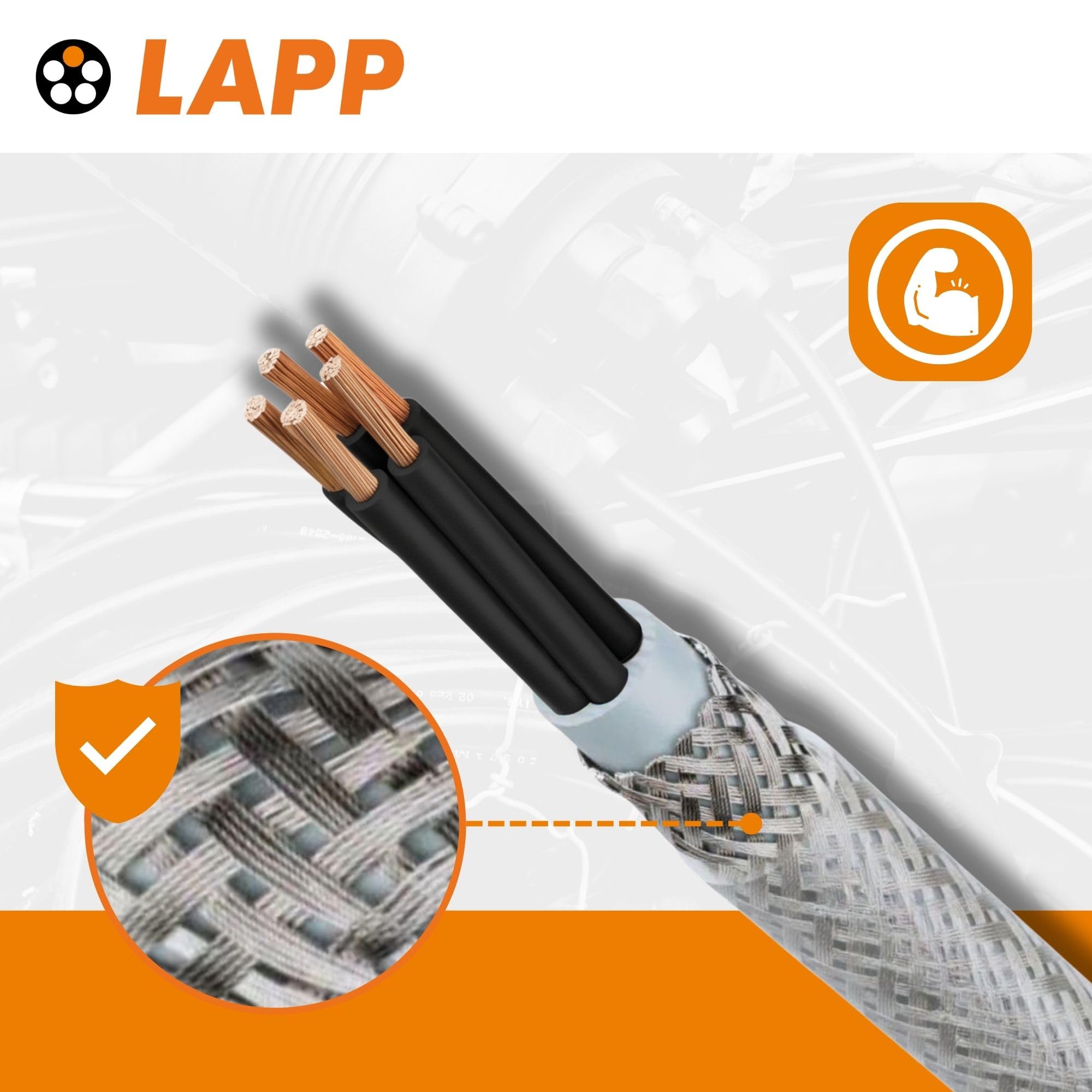 10 Meter Lapp 1135754 Ölflex Classic 110 CY Geschirmte Steuerleitung 4x05 Mm Ohne Grun Gelbem Schutzleiter I Geschirmtes Kabel 4 Adrig I Steuerkabel 4 Adrig Mit Schirm I Transparenter Auenmantel 87978647 10 Meter Lapp 1135754 Ölflex Classic 110 CY Geschirmte Steuerleitung 4x05 Mm Ohne Grun Gelbem Schutzleiter I Geschirmtes Kabel 4 Adrig I Steuerkabel 4 Adrig Mit Schirm I Transparenter Auenmantel 87978647