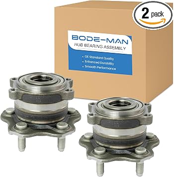 2PC Rear Wheel Bearing and Hub Assemblies for 2015-2019 Nissan GT-R Nismo Track Edition