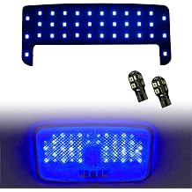 ZDEEROTO Interior LED Light Kit - 6000K Super Bright Blue LED Map/Dome Lights, Adjustable Brightness Bulb Kit for Toyota Tacoma|for 4Runner|for FJ Cruiser|for Rav4|Prius|Corolla