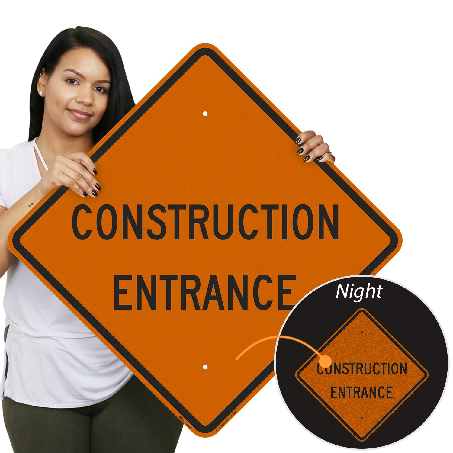 Construction Site Entrance Signs