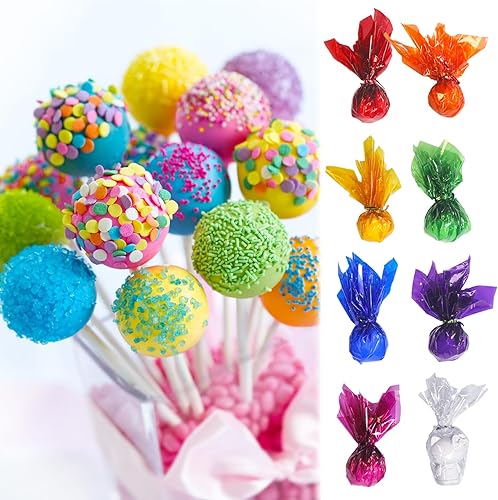 Miniatura 4 de joaoxoko Envoltura de celofán, hojas de celofán de colores de 14 x 14 pulgadas para manualidades, regalos, envoltura de dulces, decoración de