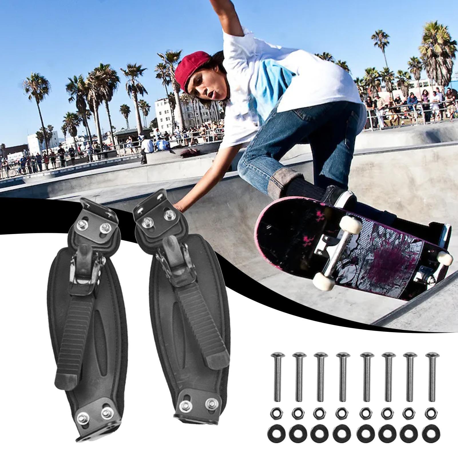 Le support de pied de skateboard Mountain Skew offre un équilibre : améliorez vos compétences en skateboard de montagne avec des pieds qui offrent l'équilibre et la stabilité et le W