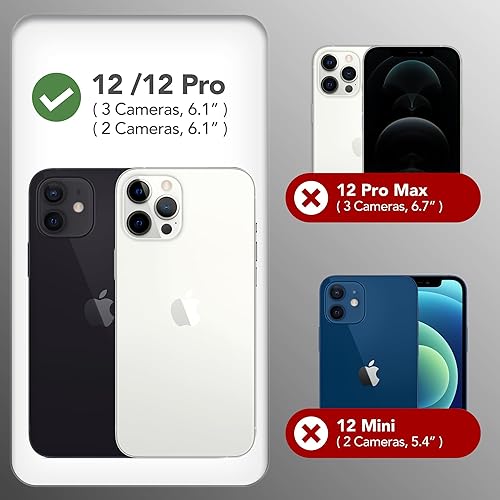 Miniatura 2 de GONEZ Funda magnética para iPhone 15 Plus, compatible con MagSafe, 2 protectores de cámara + 2 protectores de pantalla, funda protectora delgada de