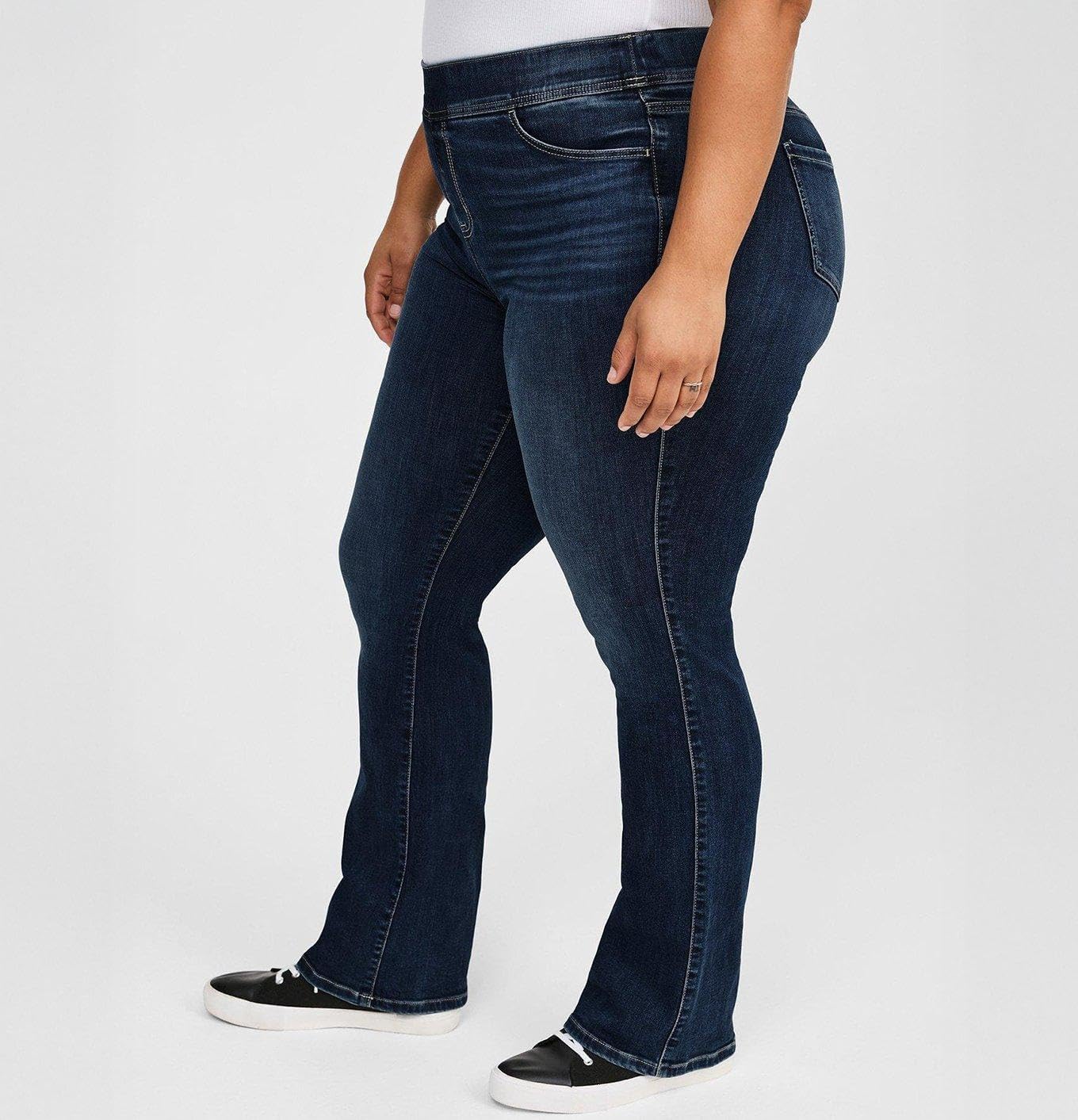 Torrid Women's Plus Size Lean Jean High-Rise Slim Boot Jean - Image 4