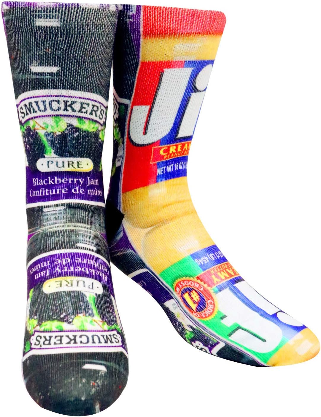 KACOLOR Mens Crazy Funny Cool 3D Print Pattern Novelty Crew Tube Socks - Image 5