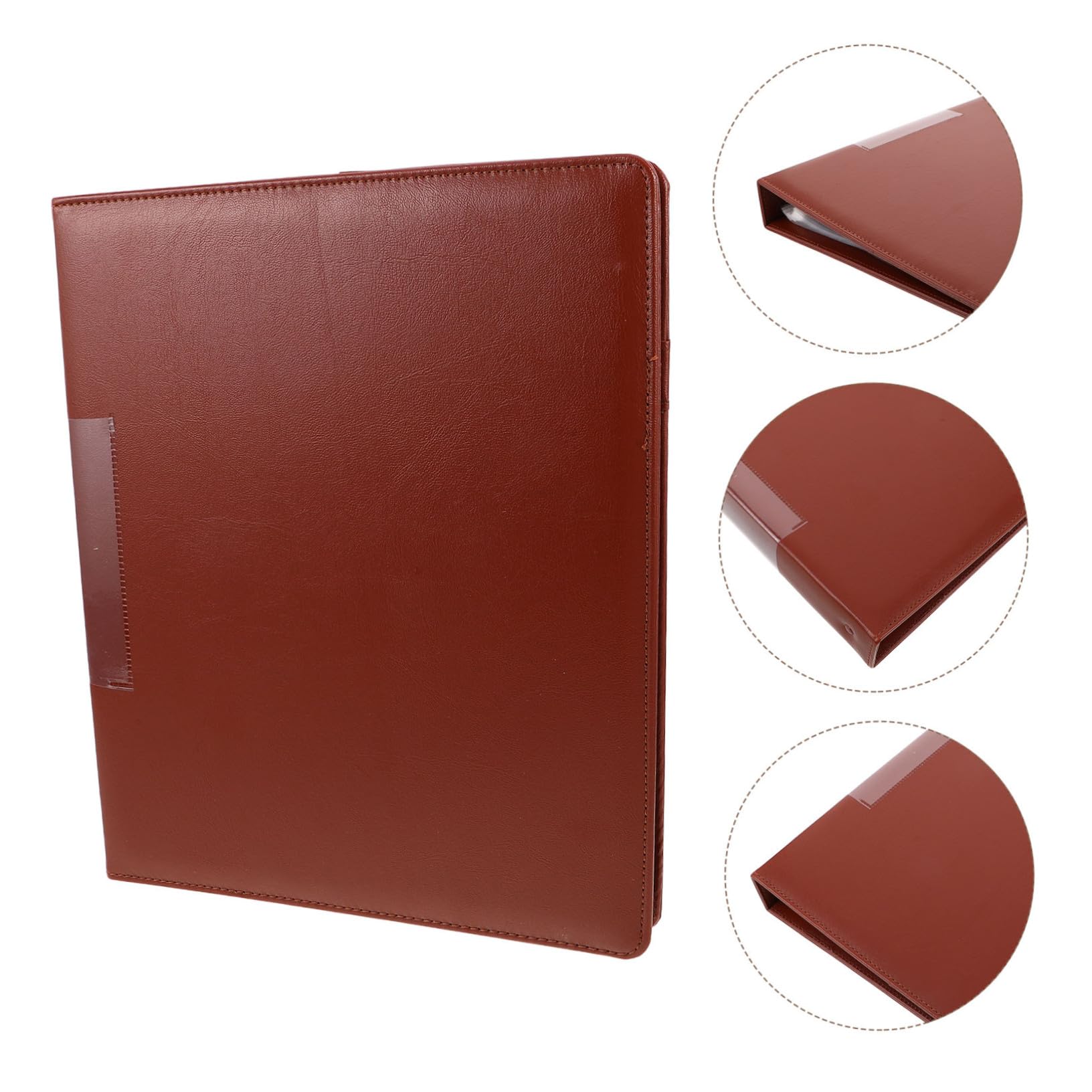 Toddmomy Carpeta De Partituras Para Coro De Cuero Sintético Con Sueltas y Fundas De Páginas Para Ensayos De Banda y Orquesta