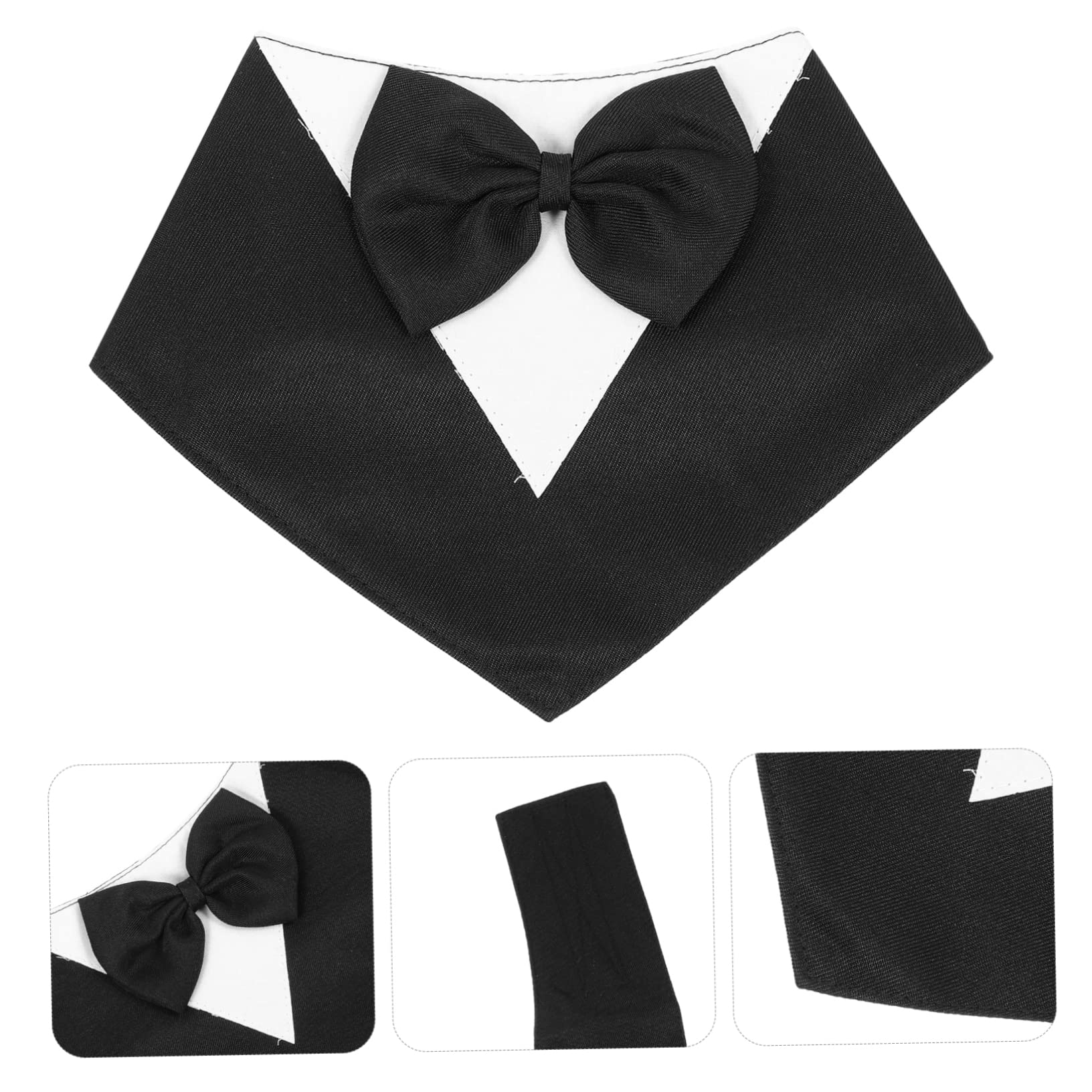 Milisten 5pièces Bandana pour Chien Écharpe De Cou Festive pour Anniversaire De Chiens Et Costume De Fête