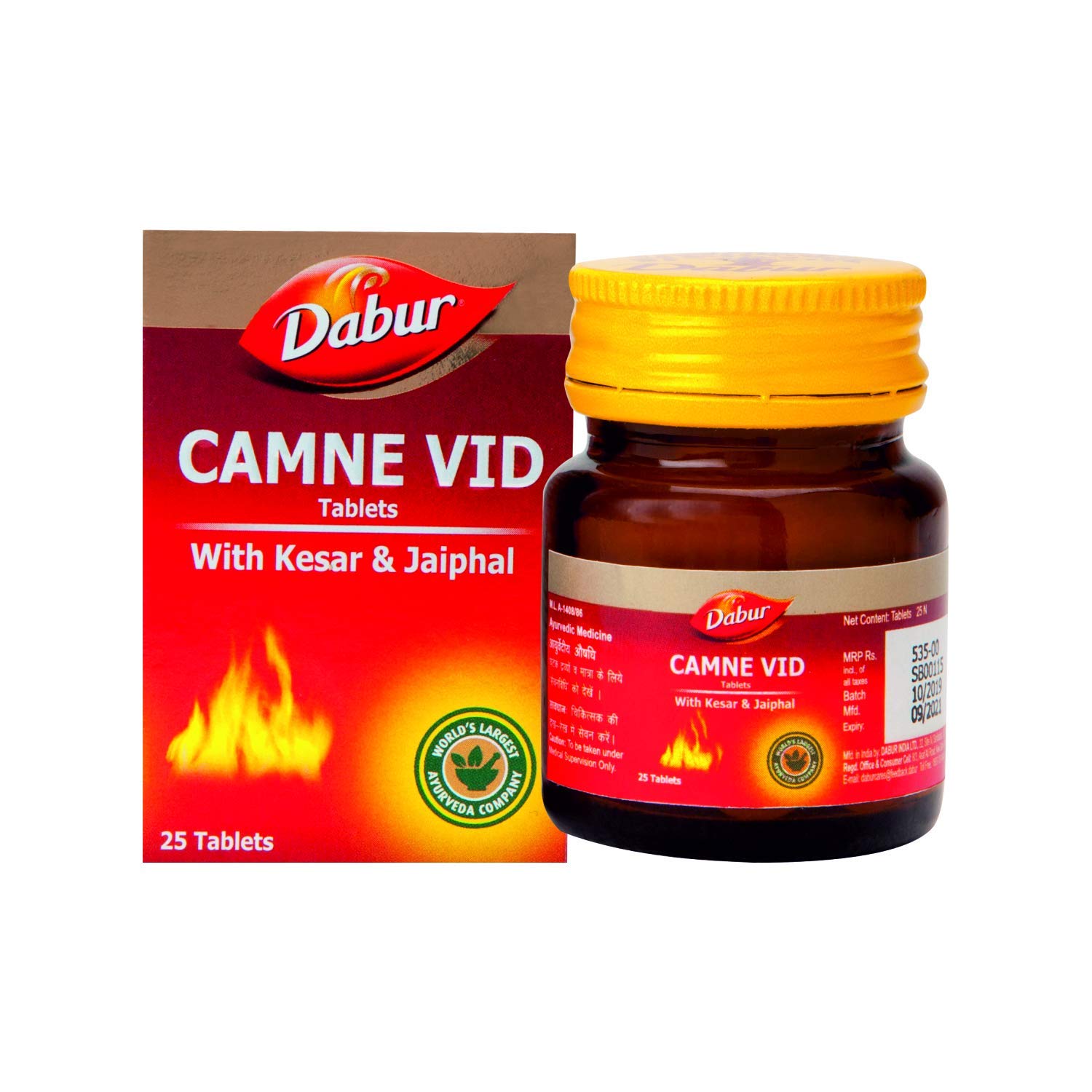 Camne Vid with kesar & jaifal- 30 Tablets (B08X4SJQJN) Amazon Price History, Amazon Price Tracker