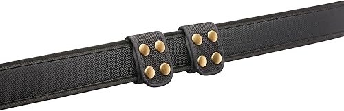 Miniatura 7 de Shield Wallets - Cinturón de nailon de doble ancho de 1.75 pulgadas para cinturones de 2 14 pulgadas de ancho, doble broche de presión, paquete de 2