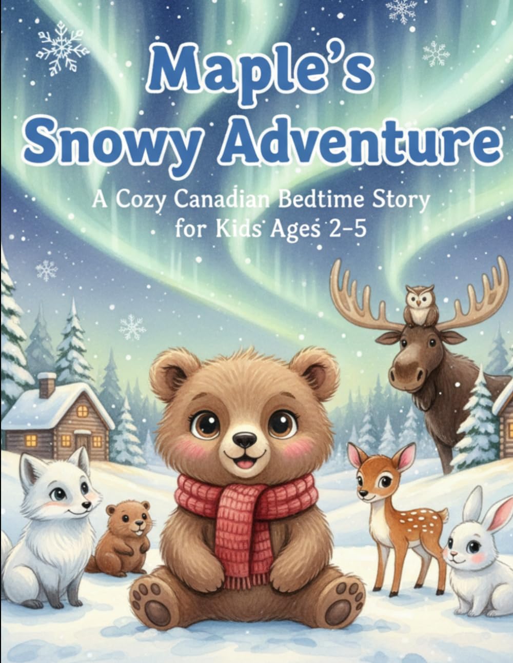 Maple’s Snowy Adventure : My First Storybook: A Cozy Canadian Bedtime Story for Kids Ages 2–5