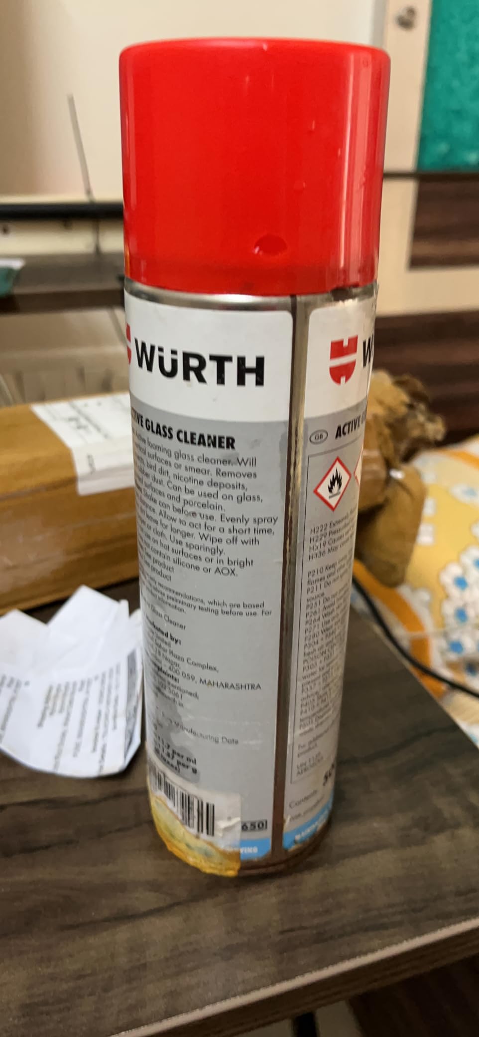 Wurth Active Glass Cleaner Amazon.in Health & Personal Care