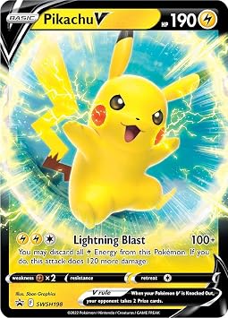 Pikachu V - SWSH198 - SWSH Black Star Promos