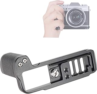 WEPOTO XT30-C Hand Grip Quick Release Plate L Bracket QR Plate Compatible with Fujifilm X-T30 X-T20 X-T10 Camera-Aluminium...