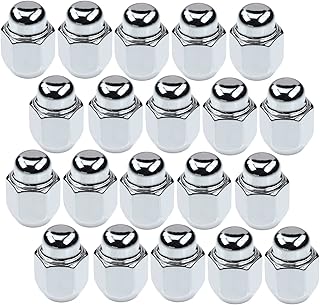 A-Premium Wheel Lug Nuts Compatible with Hyundai Santa Fe Sonata Accent Genesis Tiburon Tucson Kia Optima Sorento Sportage Spectra5 Rio5 20-PC Set