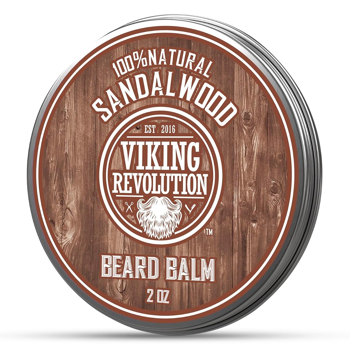 BEST DEAL Beard Balm with Sandalwood Scent and Argan & Jojoba Oils - Styles,