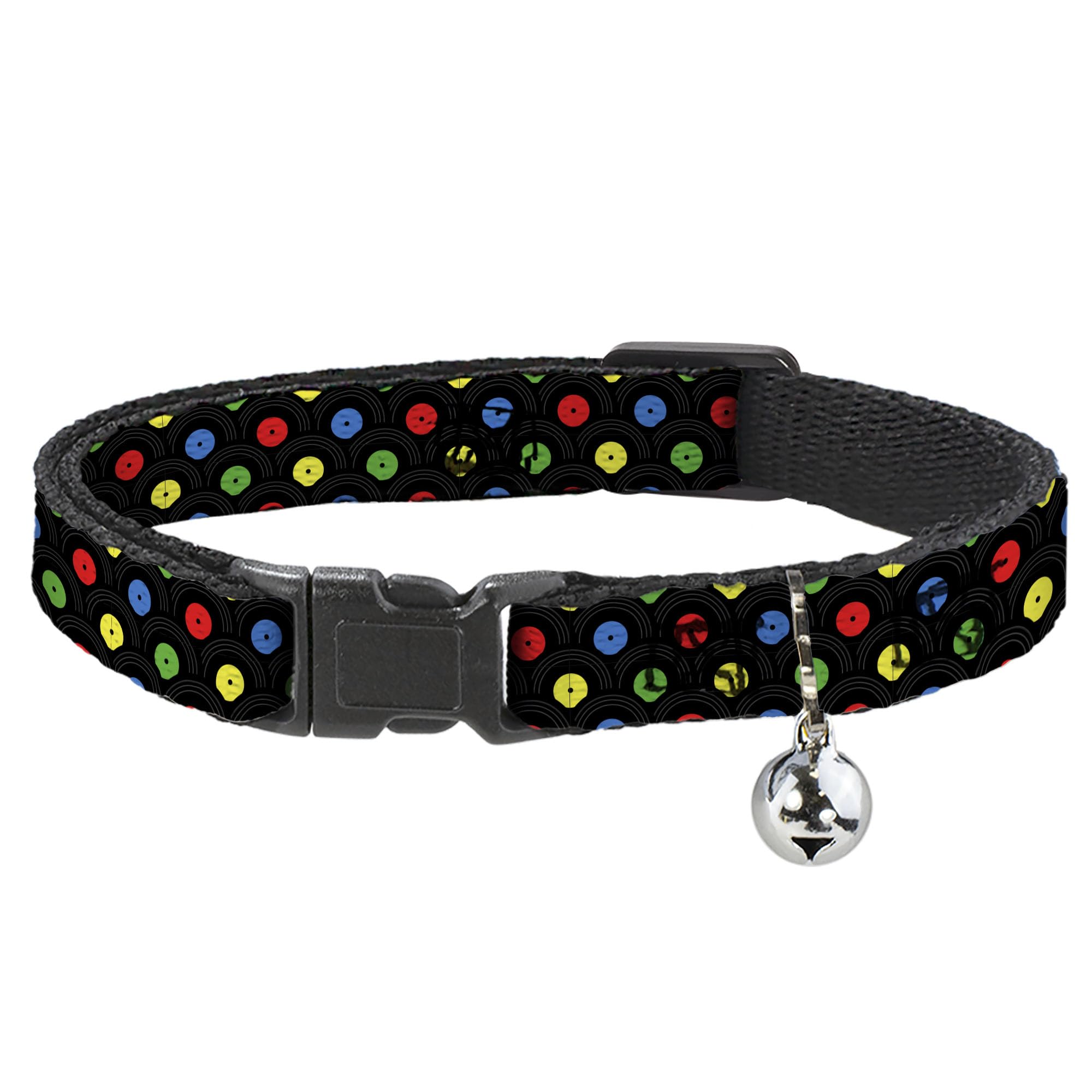 Collar para gato breakaway Buckle-Down BAC-W32243-NM accesorios de vinilo gatos medianos 20 cm