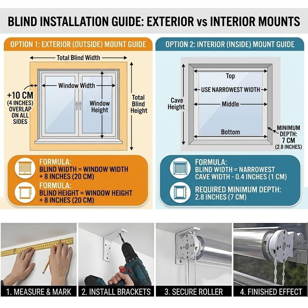 Rideau Transparent Extérieur, Store Enrouleur PVC pour Pergola et Terrasse