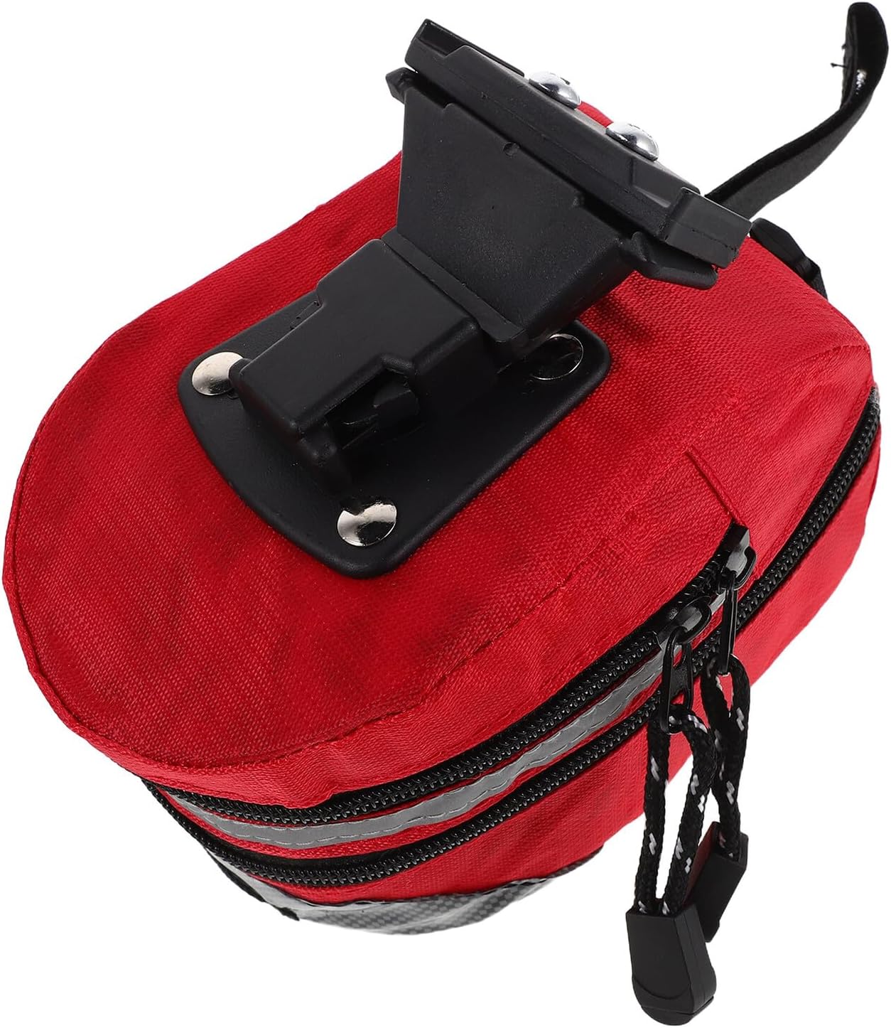 Lurrose Mountain Bike Saddle Tail Bag, Waterproof Road Bike Seat Pack with Large Capacity, Sturdy Outdoor Cycling Storage Pouch and E-bike Riding