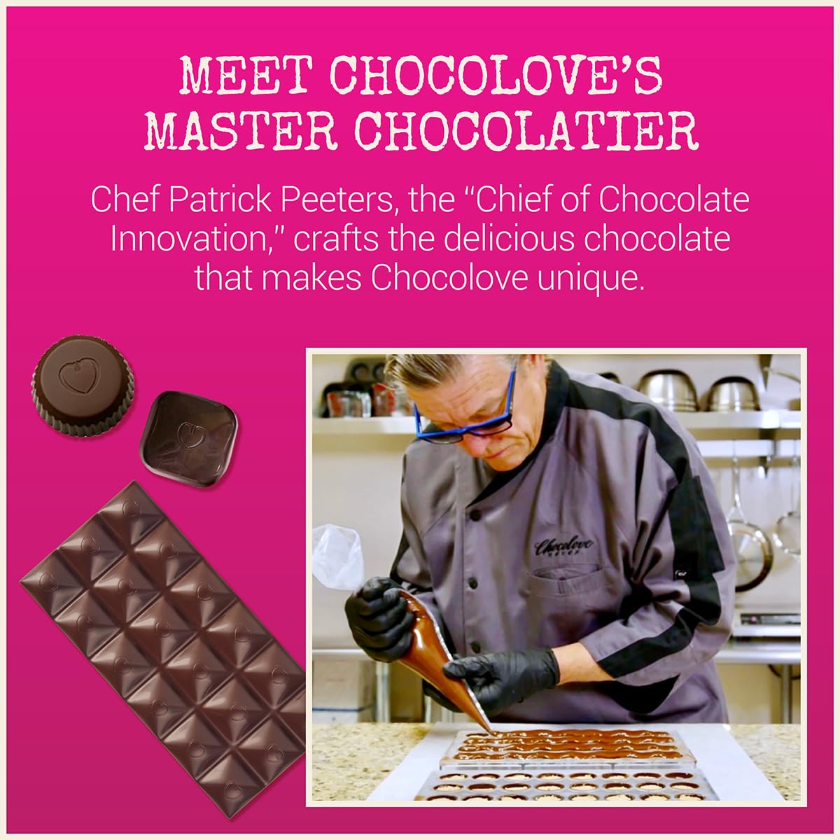 Chocolove Raspberries Dark Chocolate Bars | 55% Cocoa | Tangy Raspberry Bits | Smooth & Sweet | Premium Dark Chocolate | Non-GMO, 3.1 oz Bar (12 Pack)