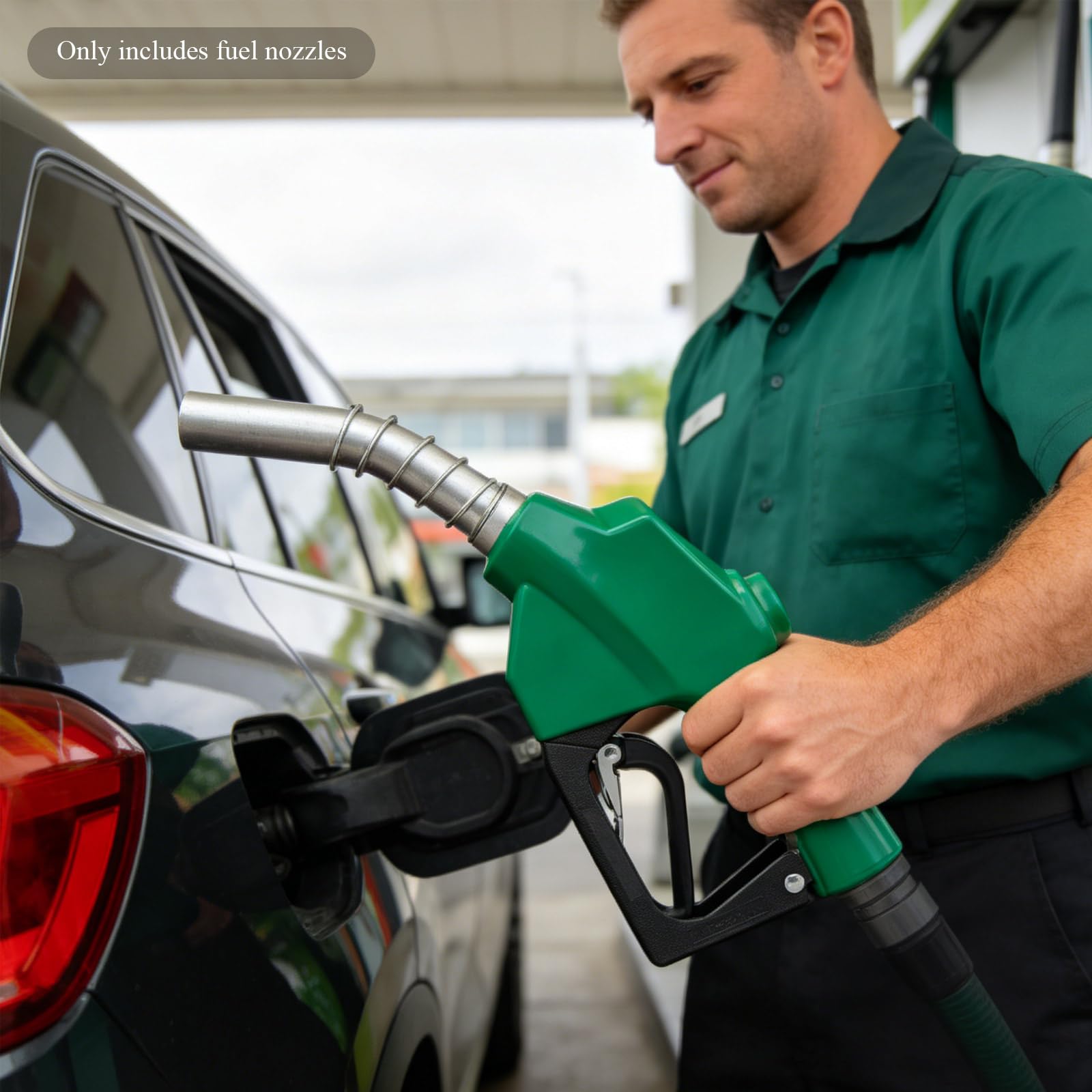 Automatyczny pistolet do tankowania 120 l/min, rozkład oleju napędowego Biodiesel Pistolet paliwowy, pompa olejowa do ssania oleju, dysza, automatyczne zamykanie