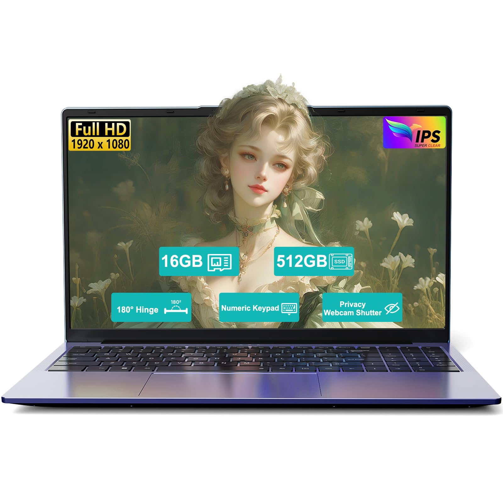 Amazon.com: 2026 FHD-Laptop, AMD Ryzen 5 (Up to 3.7GHz, Beat i5