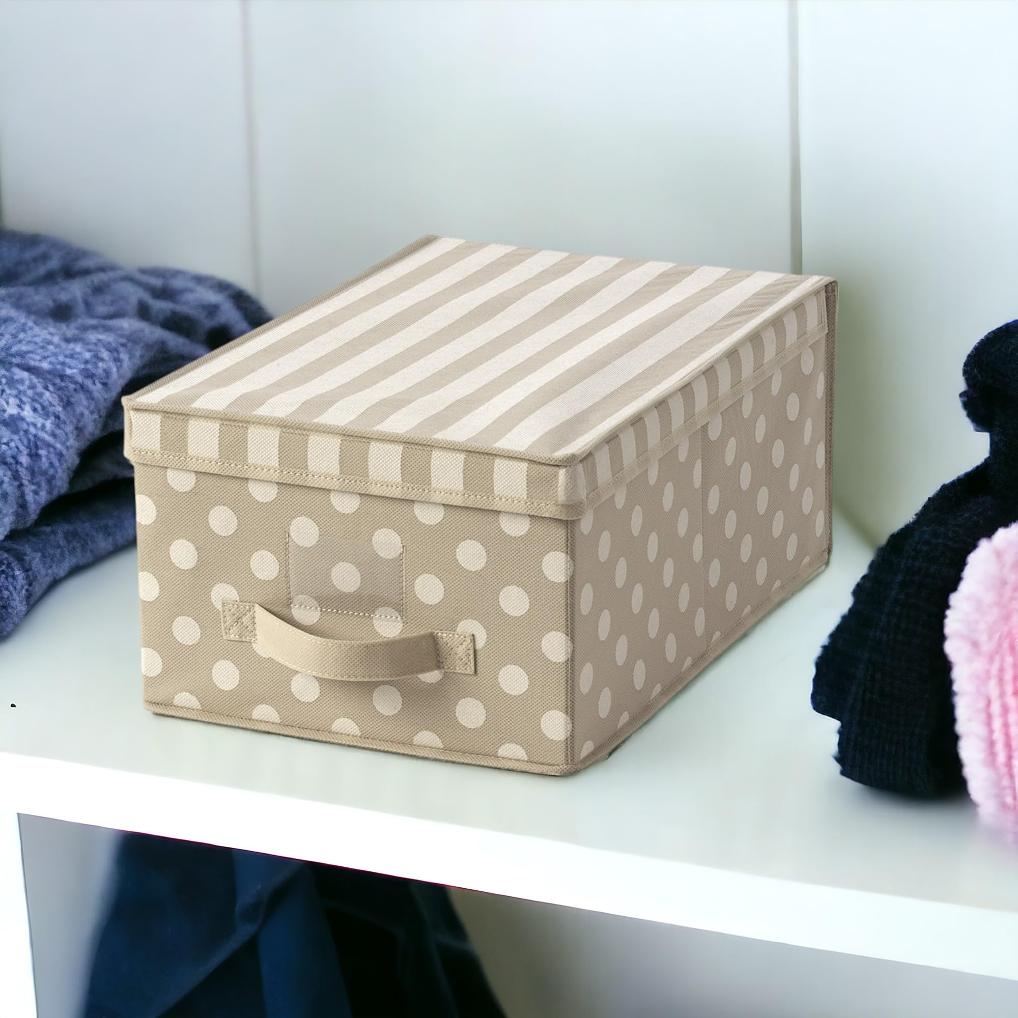 Caja Almacenaje Tela Acompau00f1ar Impresiu00f3n Productividad