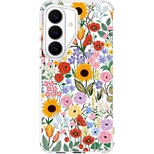 MOSNOVO for Samsung Galaxy S26 Plus Clear Case, Fit for MagSafe, 6.6ft Military-Grade Shockproof Magnetic Protective Phone Cover,Blossom & Bloom