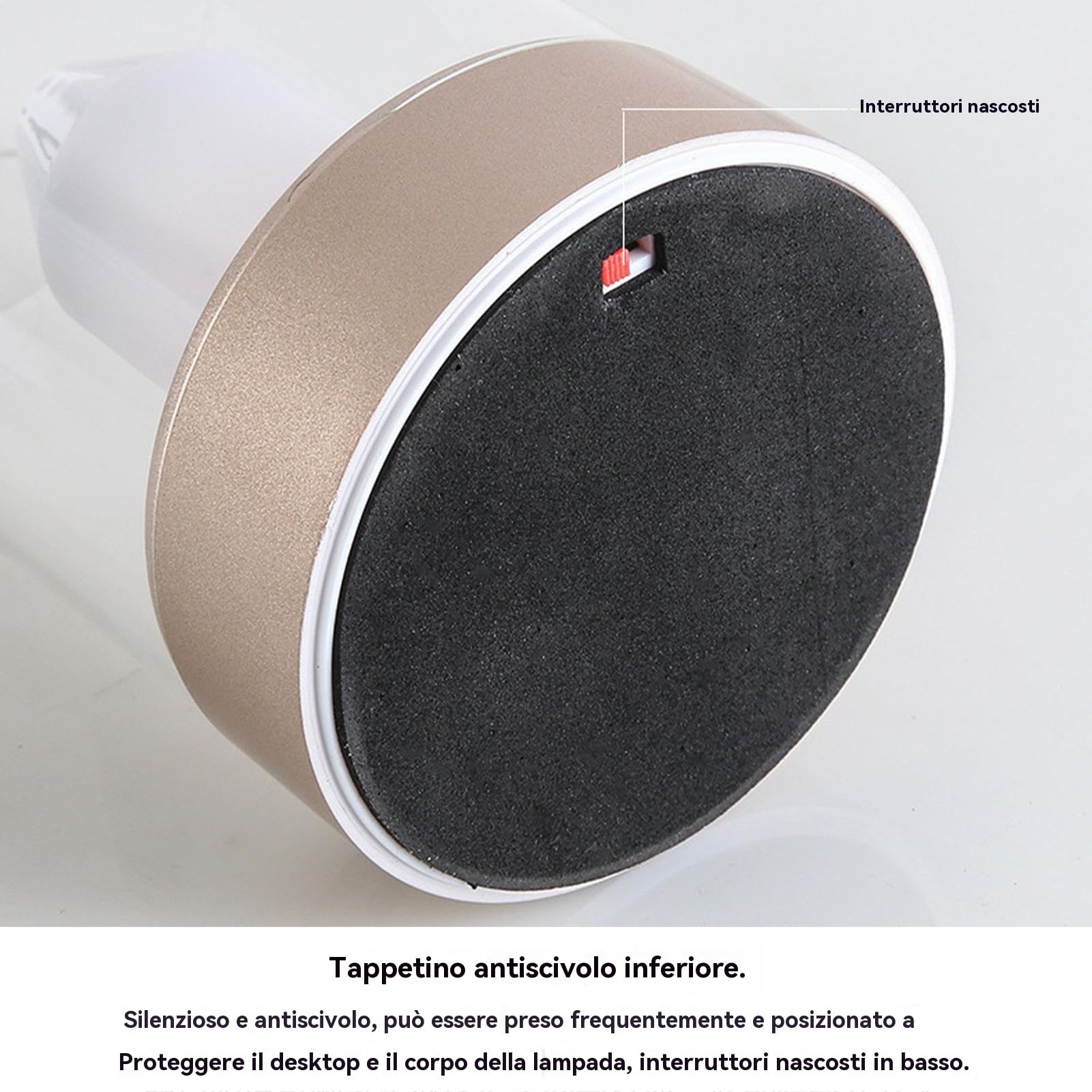 Luminosa nocturna, luz nocturna con sensor táctil recargable | 3 modos de | brillo ajustable, iluminación cálida ambiental para exterior, mesita de y habitación infantil