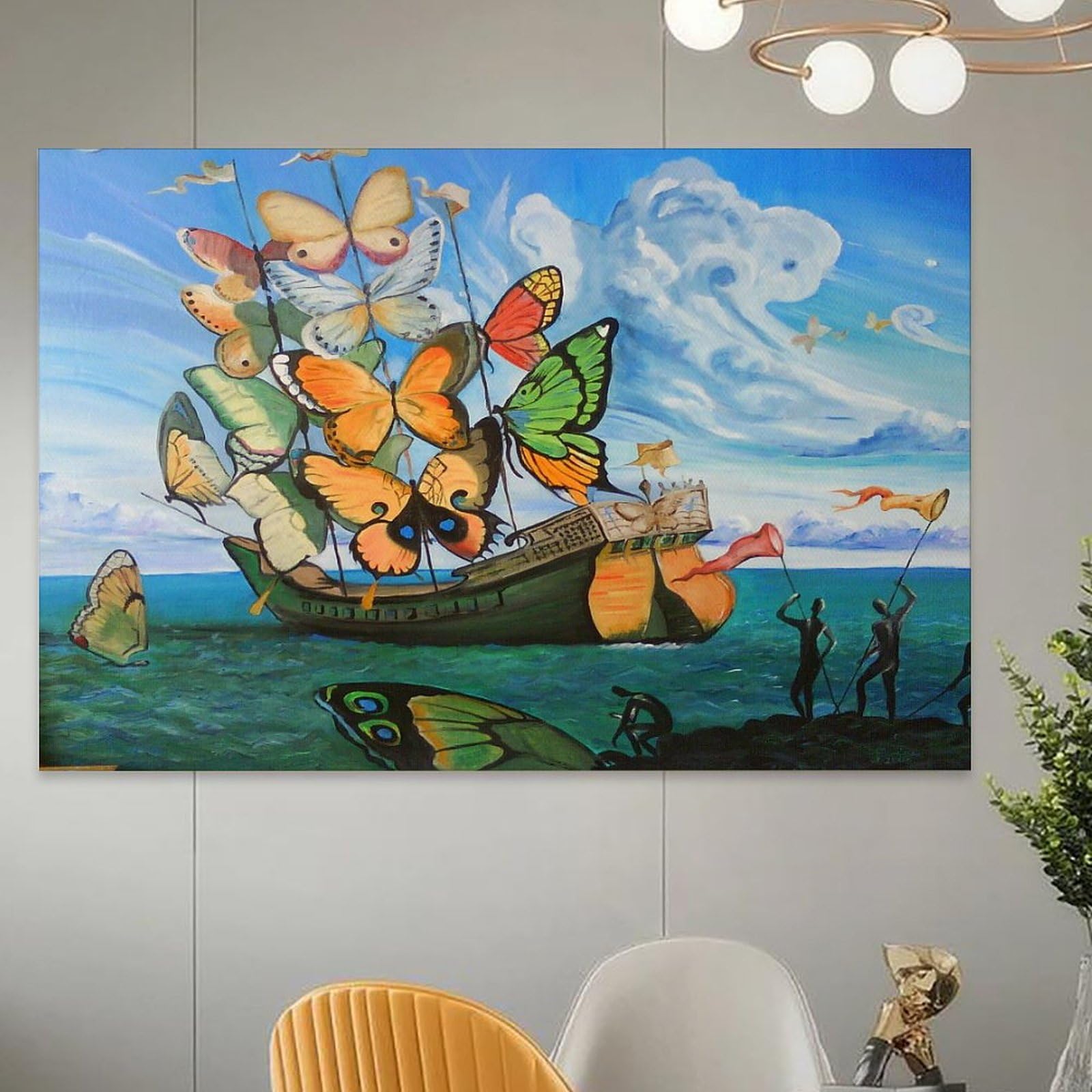 Salvador Dali Departure Of The Winged Ship Ideeën Over Logo Weltbuhne