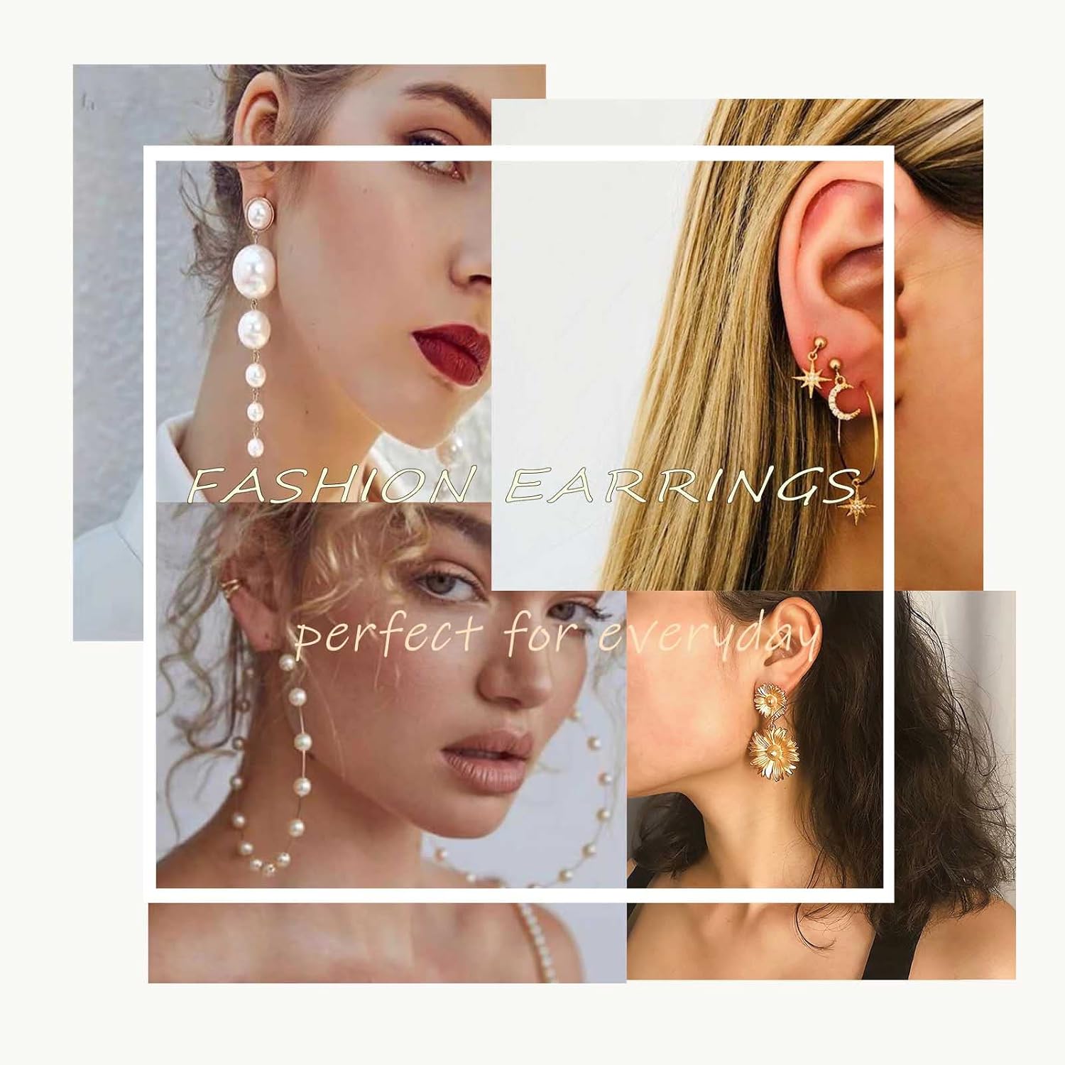 Andelaisi Snake Chain Tassel Earrings Gold Snake Chain Dangle Drop Earrings Curved Bar Tassel Chain Earrings Long Tassel Chain Dangle Earrings Jewelry for Wedding Party - Image 7