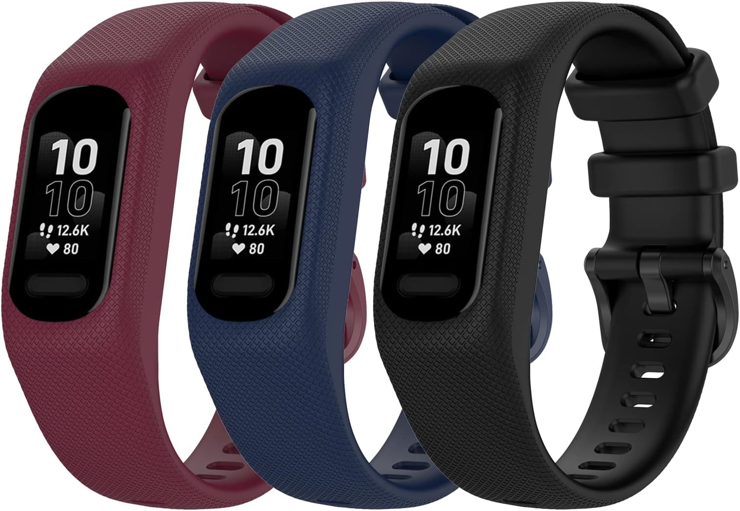 Watch Bands Compatible with Garmin Vivosmart 5 Bands Replacement Strap Wristbands Bracelet Band for Vivosmart 5 for Women Men