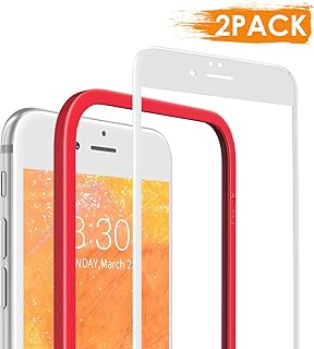 DEKOLY Protector de Pantalla para iPhone 6/iPhone 6s [2 Pack] Cristal
Vidrio Templado iPhone 6s Alta Definicion Anti-rasgu?os Pel?cula
Protectora con Herramientas y Marco para Instalado, Blanco :
Protectores de pantalla