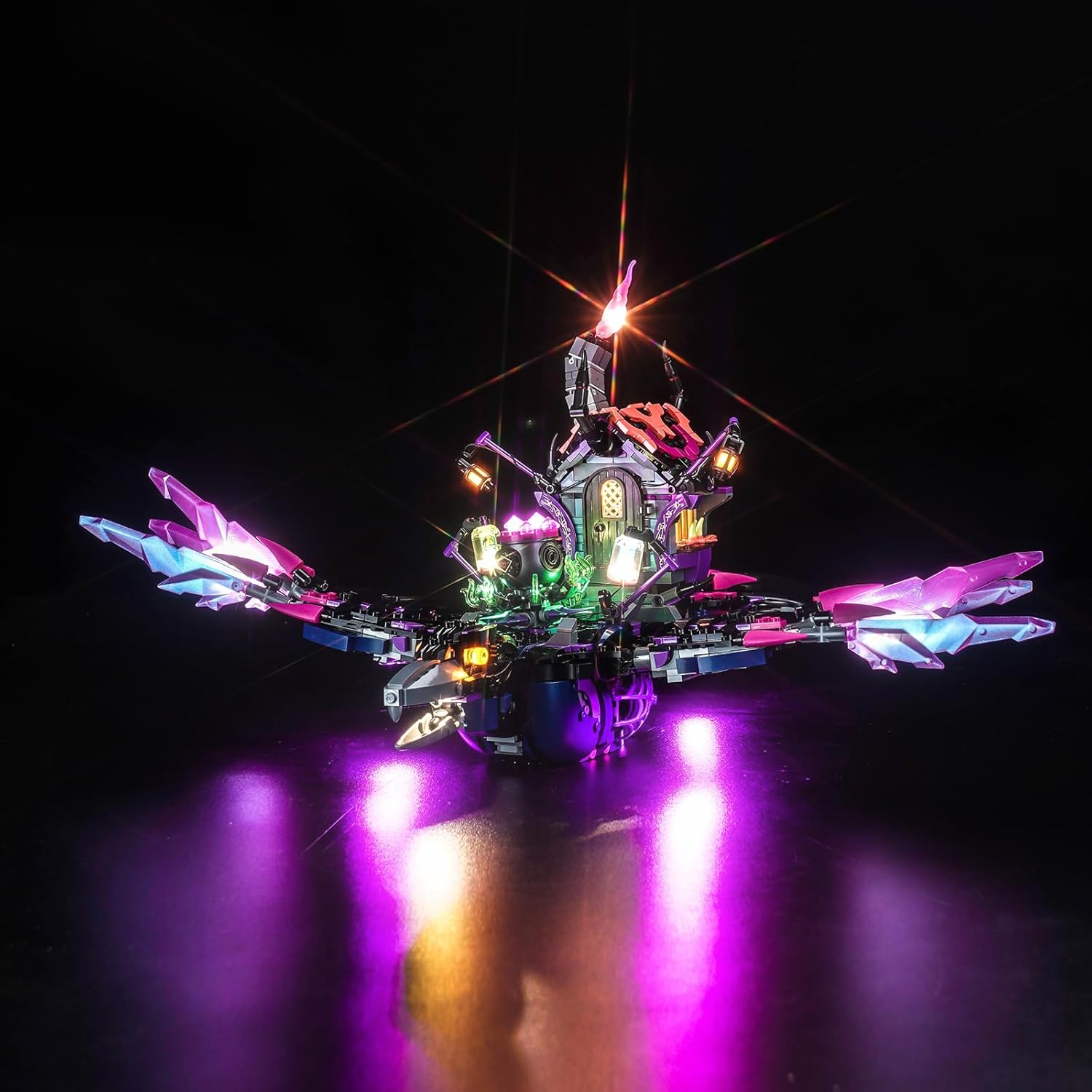 Light Kit Compatible with Lego The Never Witch's Midnight Raven - No Models Only Light, Creative Lighting Set Accessories Compatible with Lego 71478